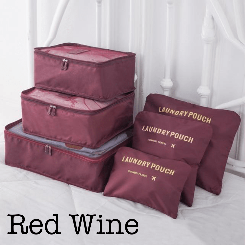 6 Piece Travel Organizer-7