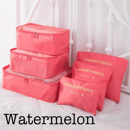 6 Piece Travel Organizer-6